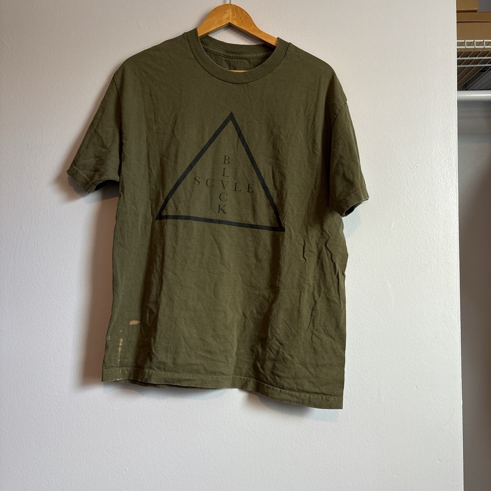 Olive Green Graphic T-Shirt